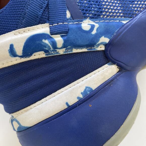 ADIDAS Basketball Sneakers Issue #2 Blue Size 7.5 Shoes FX7426 - Picture 11 of 14